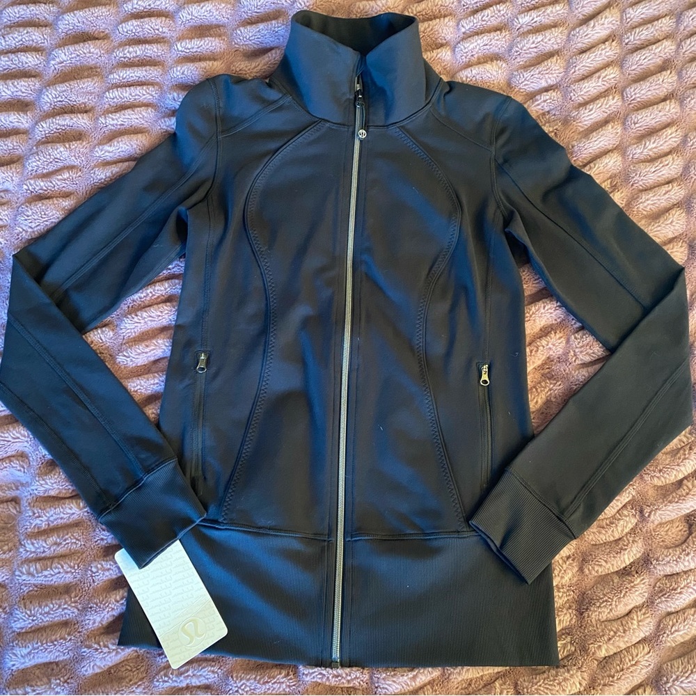 COPY - Black size 8 Lululemon “Nice Asana” Jacket- New with tags